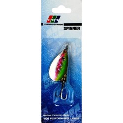 Блешня на хижу рибу, обертова, EOS S0001B, вага 9г, колір GS432001